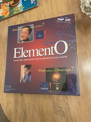RARE / ELEMENTO Periodic Table Learning Board Game 1996 Science Fun! New Sealed!