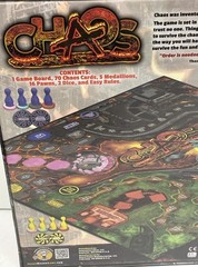 CHAOS Board Game by Innovative Ideas Lawless Post Apocalyptic Era World SEALED!