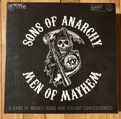 Sons of Anarchy Men of Mayhem Board Game Gale Force Nine. New Sealed. Ages13+