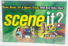Scene It? Jr. The DVD Game Movie, Music, TV & Sports Trivia Ages 8+ Mattel 2004