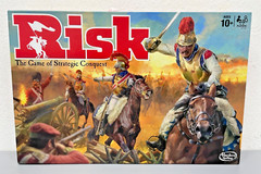 Risk – The Game of Strategic Conquest – Family Board Game – Open Box