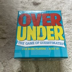 Over Under The Game of Guesstimates 2014 Gamewright Trivia Age 10+ Complete