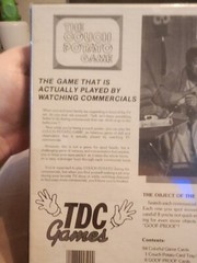 TDC Games – Couch Potato Game – Vintage 1987 Game New Sealed