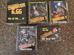 Zombies!!! Set of 5 Expansions Mall Walkers Ashes Feeling the Addition Brand New
