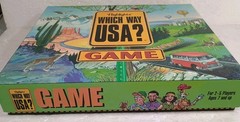 VTG Highlights Which Way USA? Board Game 100% Complete One Torn Corner