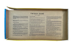 Twiggy Milton Bradley Board Game Vintage 1967- Missing 1 Game Piece and Die