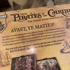 Pirates of the Caribbean Battleship Game – Disney Parks Exclusive Edition