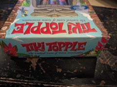 Tiki Topple Board Game by Gamewright Free Shipping