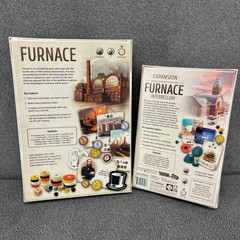 Arcane Wonders Furnace Board Game & Interbellum Expansion New Sealed Industrial