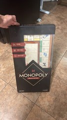 Brand New MONOPOLY GRAND Luxury Edition Folding Wood Board Rare Gift! SEALED