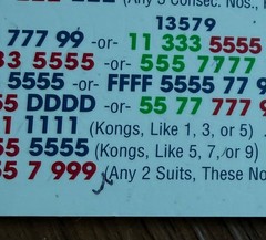 8 National Mah Jongg League Standard Hands And Rules Cards 2019 – 2022 (2 each)