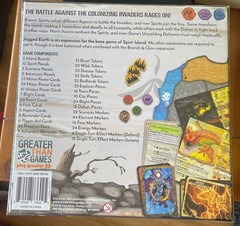 Spirit Island Jagged Earth Board Game Expansion Greater Than Games New Sealed