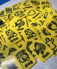 Zingo 72 Picture Tiles Complete Set Replacement ThinkFun