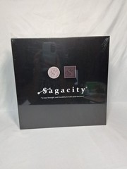 Sagacity Strategic Board, 3D alignment Game, 2-4 Players, 3+ Years. Black Box