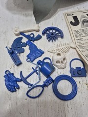 Vintage 1975 The Game Of Jaws Ideal With Box Missing Pieces Incomplete Set 1970s