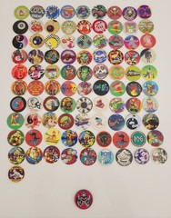 91 Pogs + Slammer Vintage Random Various Images Retro 90’s Rare 🔥
