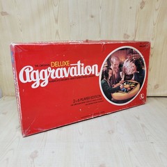 Vintage 1982 Aggravation Game Deluxe Player Edition by Lakeside – Complete