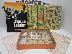 Avalon Hill – SQUAD LEADER – WWII Infantry Wargame – Used – Complete – 1977