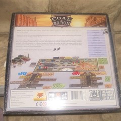 R&R Games Coal Baron Strategy Board Game 2 Players 10+ 2013 Essen RRG330