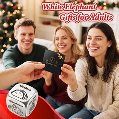 Stocking Stuffers for Men Women, Funny Christmas Gag Gifts White Elephan