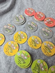 The Simpsons Pickers Lot Of 102 Pogs Tazos Magic Box 2005 Espanol / Ingles