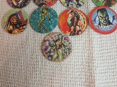 1995 Mortal Kombat Dunkin Super Cap Tazos Caps Chip Chips Vintage