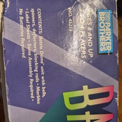 Vintage Battledome Game Parker Brothers 1995 Complete Tested Working with Box!