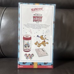 Yahtzee Disney Vacation Club Member Mouse Party Factory Sealed 2018 🎲Super Rare