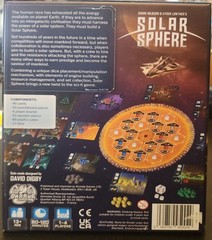 Solar Sphere – Science Fiction Board Game -Dranda Games 2002 COMPLETE REDUCED