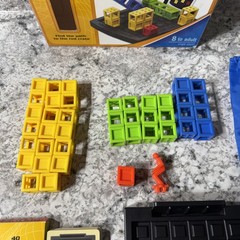 Tipover: Crate Tipping Logic Game ThinkFun 2010 – Missing 1 Expert Card