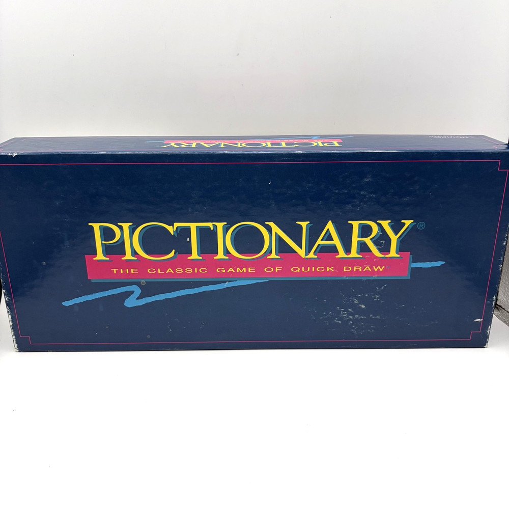 Pictionary Updated For The 90’s Classic Board Game from 1993 COMPLETE