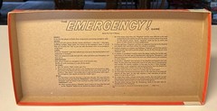 Vintage 1973 Milton Bradley The Emergency! Board Game Incomplete