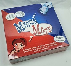 Match Mate Game Pressman For 4 To 8 Adult Players 3645A