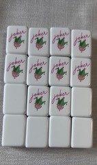 Vibrant American Mahjong Tiles – Hot Pink 3 layered