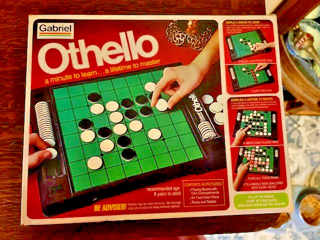 Vintage 1978 Othello Gabriel Classic Board Game W/instructions Complete