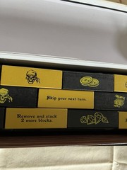 DISNEY VACATION CLUB Jenga PIRATES OF THE CARIBBEAN Edition Used/incomplete