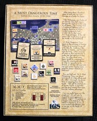 “A MOST DANGEROUS TIME: JAPAN IN CHAOS” WAR GAME – MMP – UNPUNCHED, COMPLETE