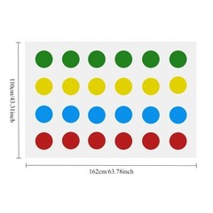 Twister Body Game Mat Indoor Outdoor Party Board Game Family Fun Toy Set
