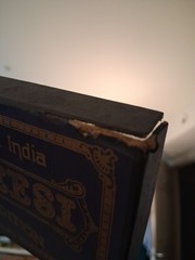 Antique 1929 Parcheesi Game in Box Popular Edition of India Directions Included