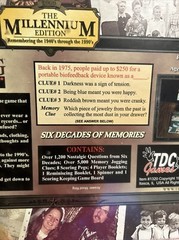 Reminiscing The Millennium Edition Remembering 1940s-1990s Board Game Sealed