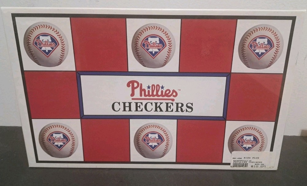 MLB Big League Promotions ~ Phillies Checkers vs. NY Mets ~ NIP Factory Sealed