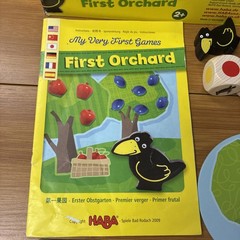 HABA My Very First Games First Orchard Game 2009 Complete Wooden Fruit
