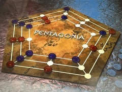 Pentagonia Strategy Board Game from Think Unincorporated 2000 NEW Sealed