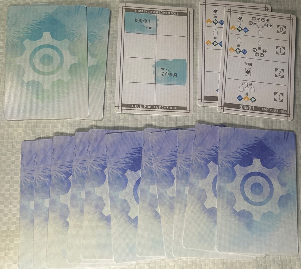 Wingspan Automa Cards Solo Mode Set of 16 Replacement