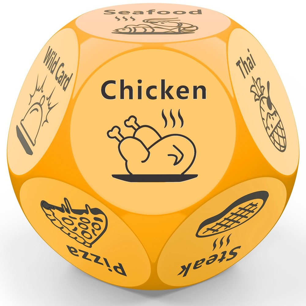 Fathers Day Dad Gift for Dad from Daughter Son Wife, Date Night Food Dice, An…