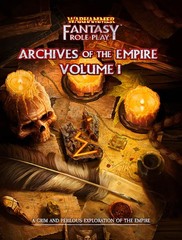 Warhammer Fantasy RPG: Archives of The Empire – Vol. 1 Role Playing Book