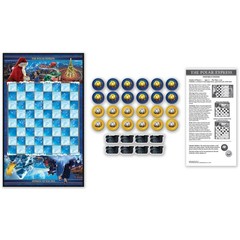 MasterPieces – The Polar Express – Officially Licensed Checkers Board Game