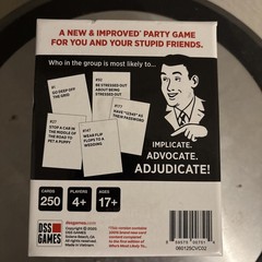 2021 DSS games Who’s most likely to… party card GAME for stupid friends