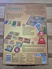 Dirk Henn Alhambra Board Game Queen Games Germany 2003 Complete Excellent