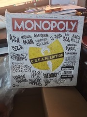 Wu Tang Clan MONOPOLY Board Game Cream (C.R.E.A.M. Edition) New Sealed